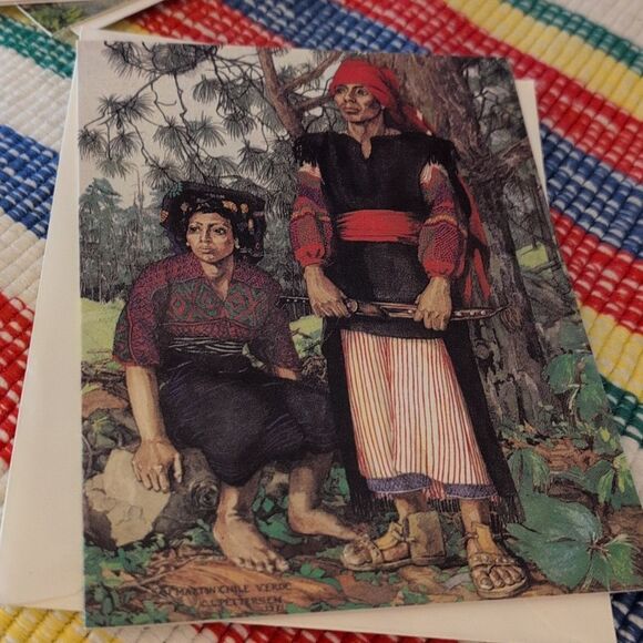 Vintage‎ Large Lot Of Made In Guatemala Cards NIP Set Of 11 - Picture 12 of 16